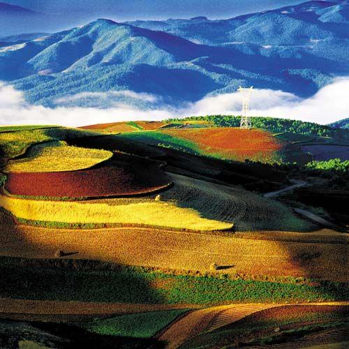 云南东川红土地风光(金玲 东方IC) 