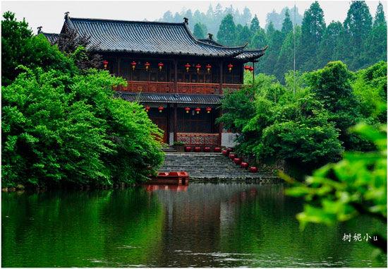 新浪旅游配图：井冈山挹翠湖公园 图：树妮小u 的新浪博客