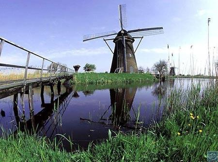荷兰的风车