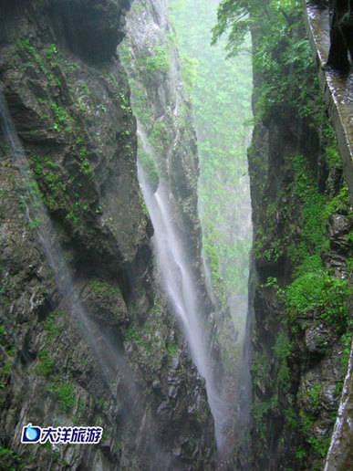 酷夏享受天门山清凉