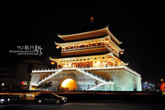 西安美丽的夜景