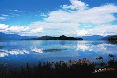 泸沽湖边是天堂