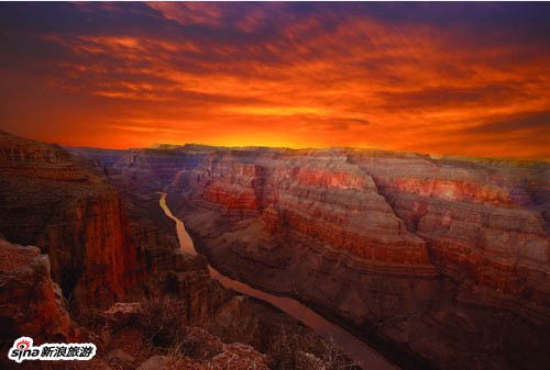 美国大峡谷风光举世无双