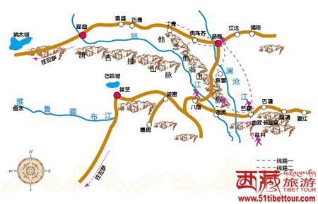 昌都旅游线路