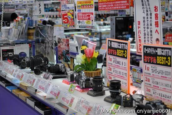新浪旅游配图：日本的电子产品很有吸引力 来源：火炎焱燚的博客