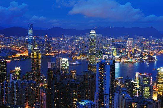 香港夜景