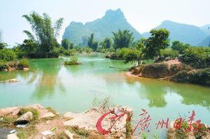 风景优美的小村