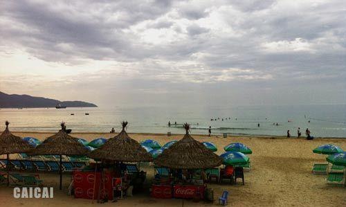 岘港山水海滩