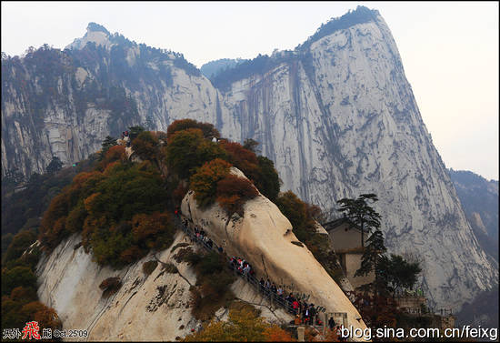 新浪旅游配图：华山 来源：天外飞熊 新浪博客