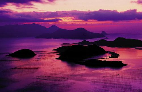 花竹海上渔村