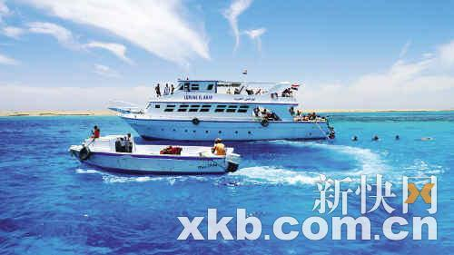红海很蓝很美丽