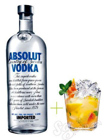 伏特加+苦柠檬水