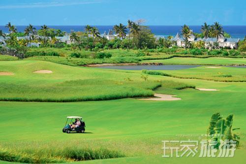 Le Golf du Château高尔夫球场（毛里求斯旅游局中国代表处供图）
