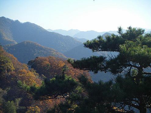 关门山山顶景色