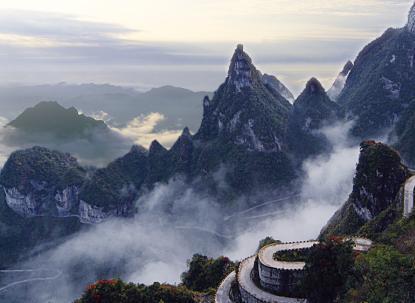 天门山绝美风景