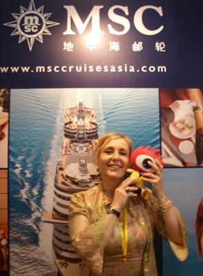 Gerica Ricci，地中海邮轮(MSC)亚洲有限公司大中华及东南亚区董事总经理。