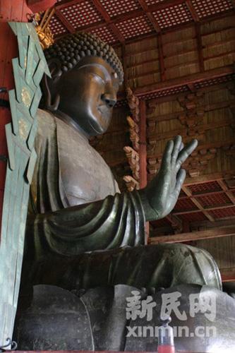 东大寺佛像。 李天扬 摄