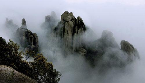 层峦叠嶂的太姥山