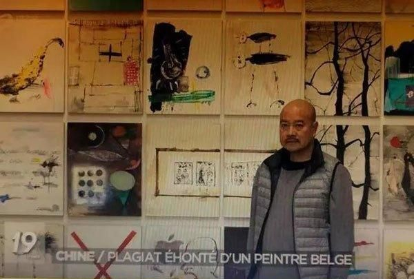 比利时画家克里斯蒂安希尔文指称中国画家叶永青抄袭其作品