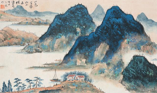 中国当代最著名国画大师,何海霞山水画作品欣赏!