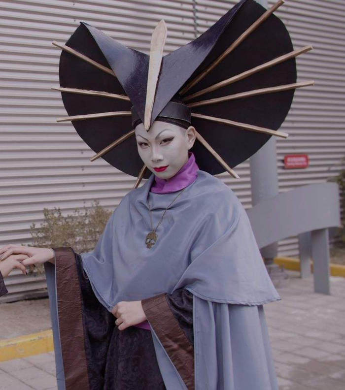 哪吒传奇真人cos妲己还原高石矶激起童年噩梦