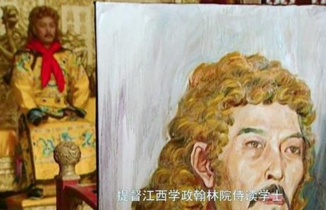 《雍正王朝》里雍正为什么愿意戴个金黄色的假发画像?_新浪新闻