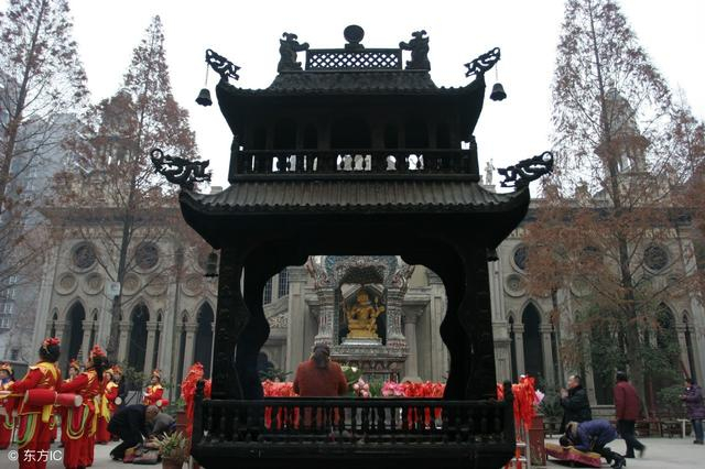 武汉古德寺,精美绝伦的寺庙建筑史迹,融合了欧亚不同宗教文化