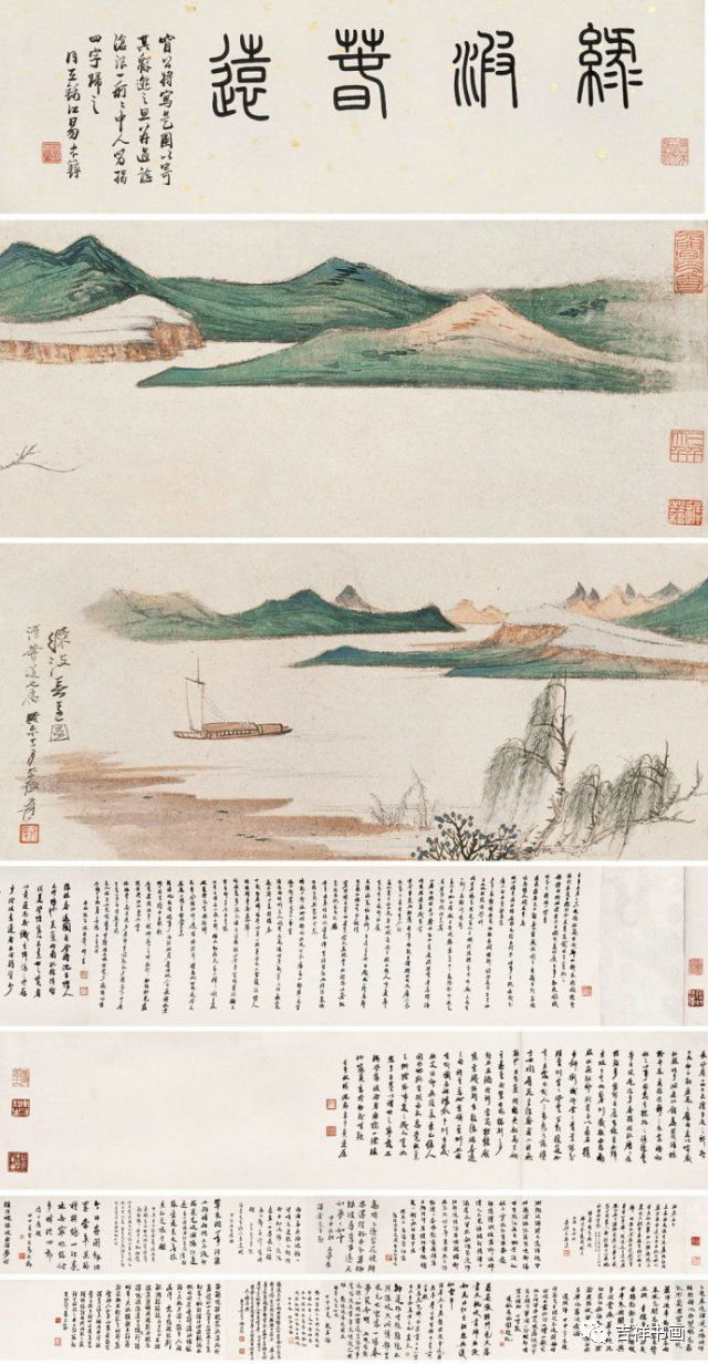 66首山水画题诗，展示中国画的神韵气质！