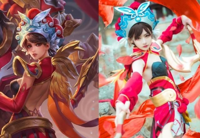 王者荣耀:5位美女COS女英雄,你想把谁带回家呢?我选钟无艳!