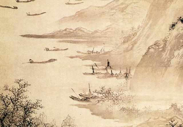 明,吴伟《渔乐图》欣赏