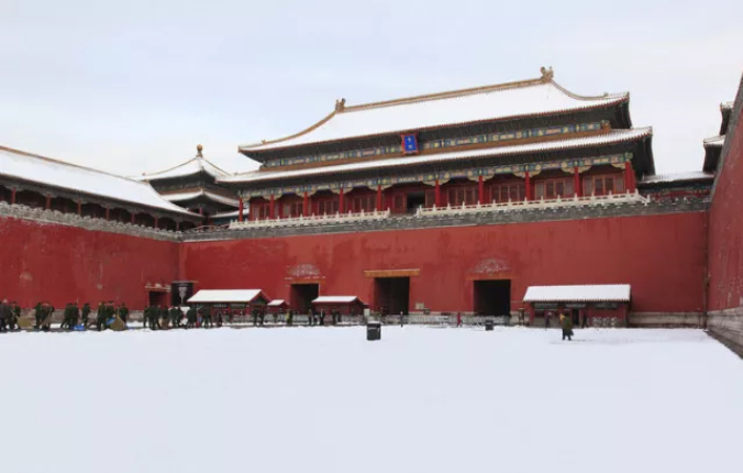 图说丨故宫的“门”,形态各异,各有讲究|神武门|乾清门|太和门|门洞|午门_新浪新闻