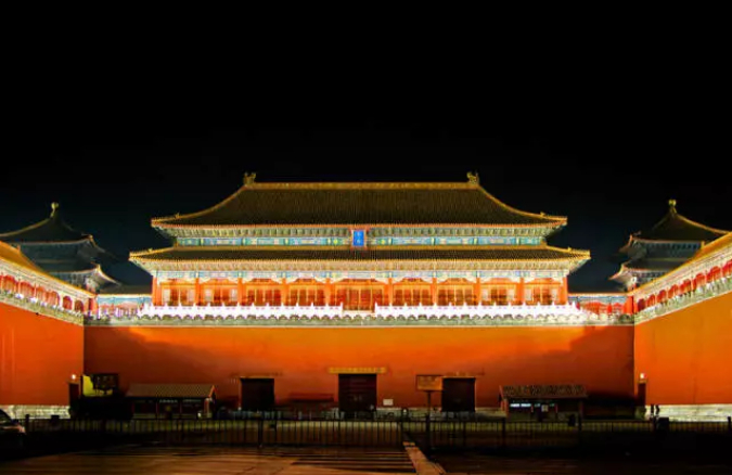 图说丨故宫的“门”,形态各异,各有讲究|神武门|乾清门|太和门|门洞|午门_新浪新闻