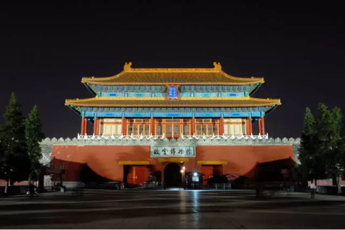 图说丨故宫的“门”,形态各异,各有讲究|神武门|乾清门|太和门|门洞|午门_新浪新闻