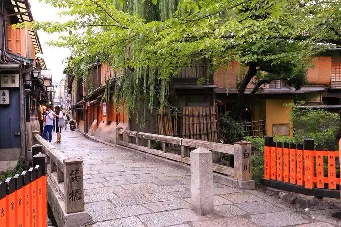 日本京都祇园的赏樱秘境,夜晚更美