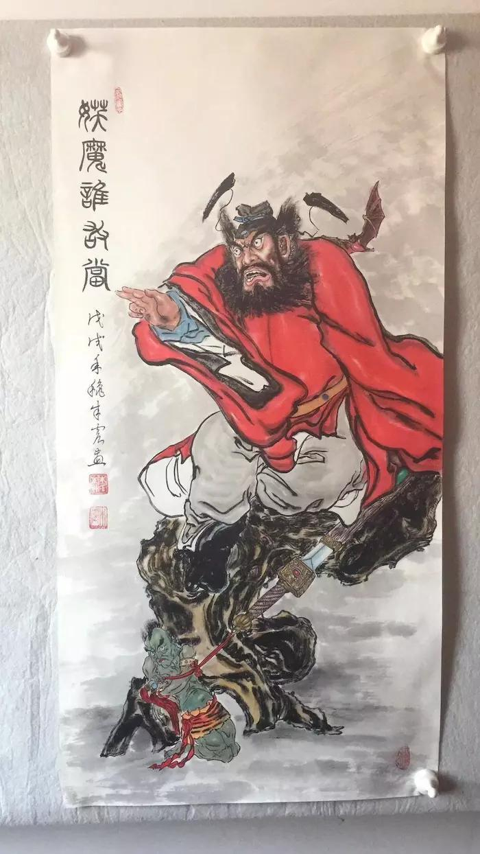 我们知道钟馗的威猛,却不晓钟馗的温柔