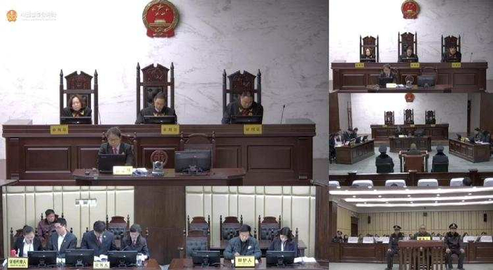 庭审现场。图片/中国庭审公开网截屏