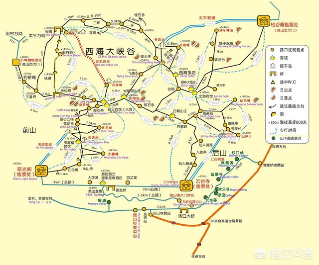 黄山超全旅游攻略|光明顶|后山|玉屏楼_新浪新闻