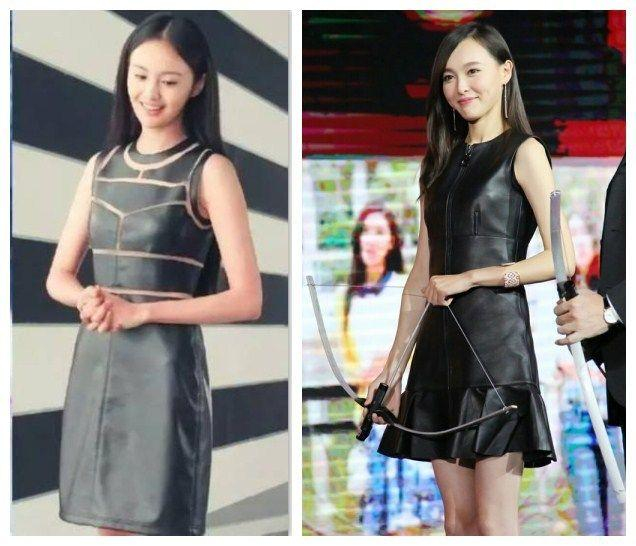 25岁郑爽撞衫33岁唐嫣,郑爽要更好看一些,你同意吗