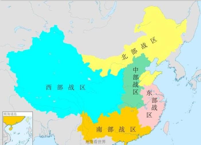我国五大战区的发展历程,战区有大有小,你在哪,属于哪个战区?