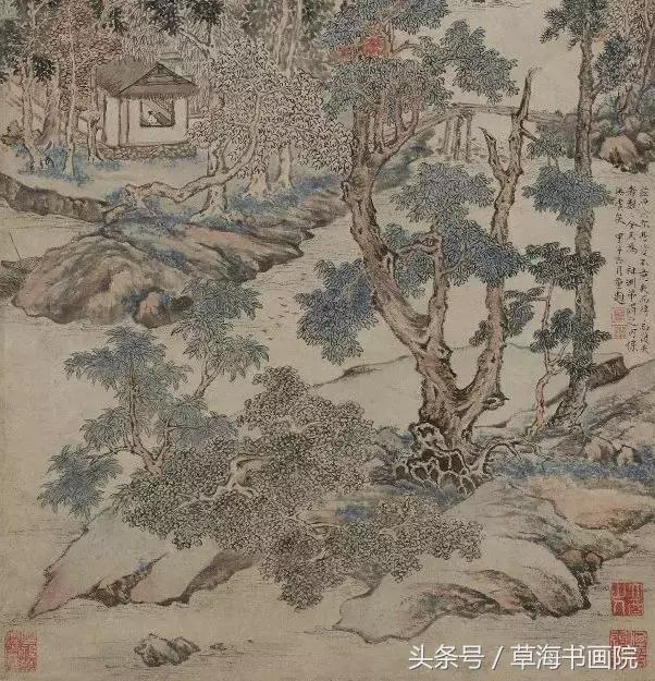 会动的中国古画里的山水有多美?看看就知道了!