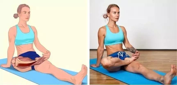 所涉及的肌肉：