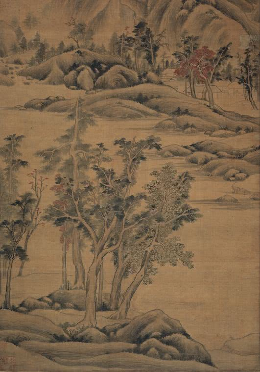 古代山水画都有点像?“抄袭”也是技术活
