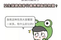 最受女生欢迎的男朋友身高竟然是……