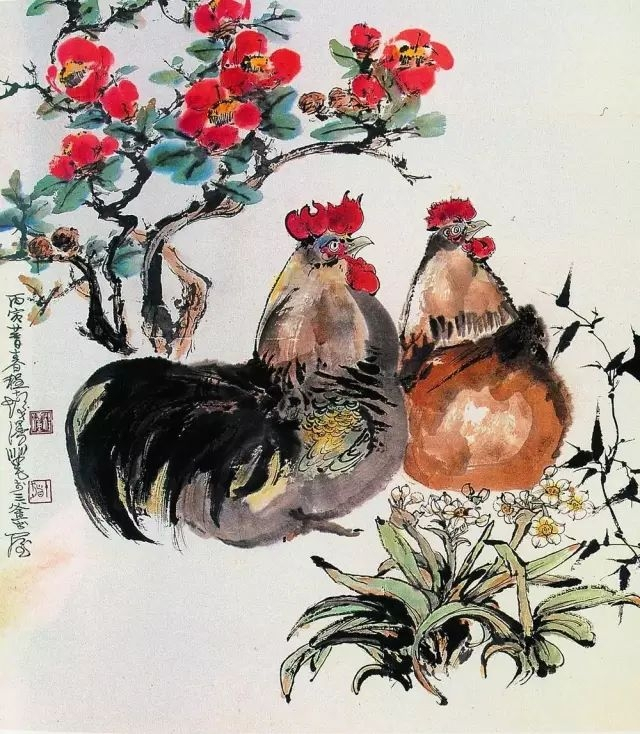 历代名家画鸡,大鸡大利!