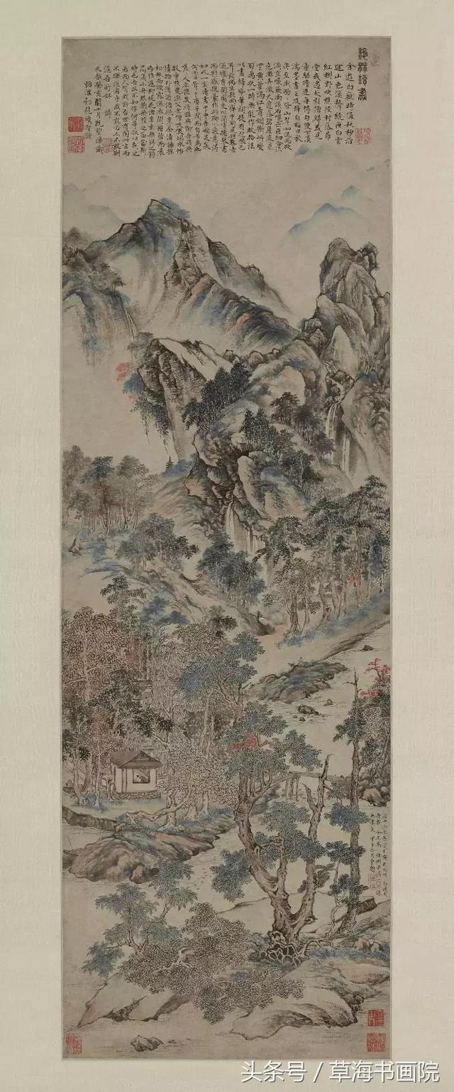 会动的中国古画里的山水有多美?看看就知道了!