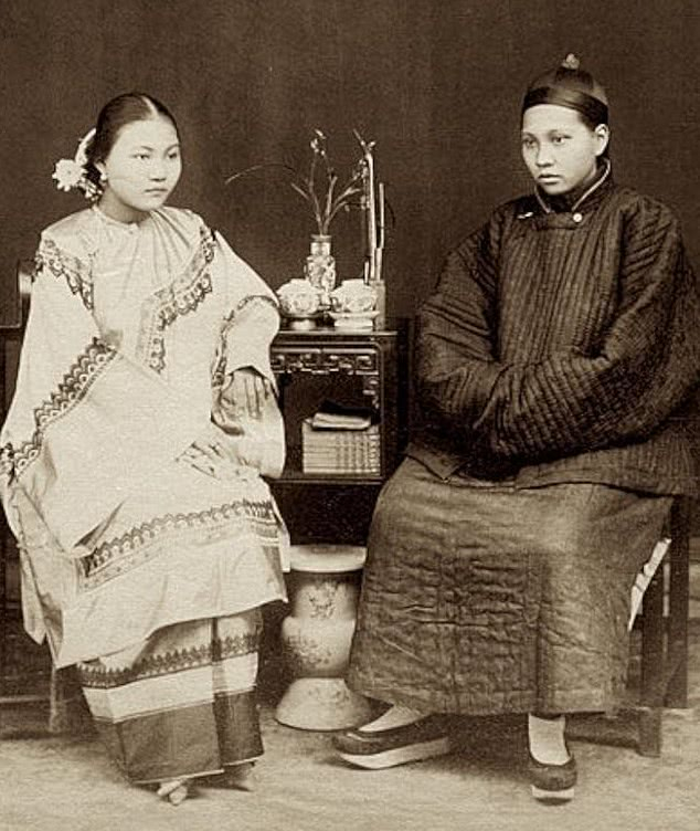 清朝大户人家三妻四妾一个比一个美