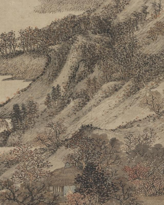 元 王蒙《秋山草堂图》