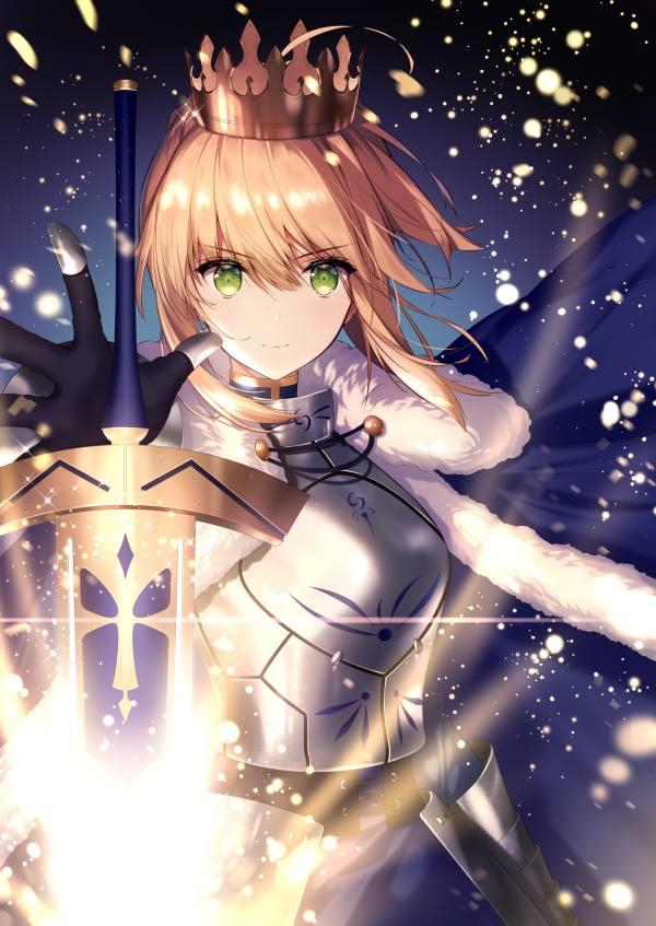 FATE:盘点FATE中呆毛王的11种形态|胜利|Fate/Grand Order|契约|结界|圣杯_新浪新闻