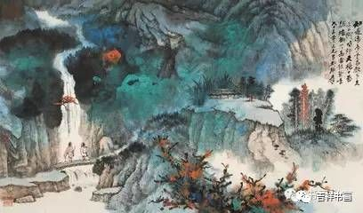 66首山水画题诗，展示中国画的神韵气质！