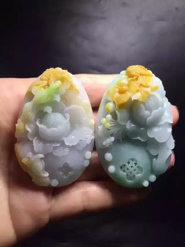璞玉和作品雕刻前后对比,看完之后能让你赞叹不已!!